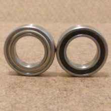 Radial Ball Bearings. Used for RC Motors, RC10 Classic, Slot Cars, Racing Cars, Associated Diffs, Losi Steering Rack, Losi diff outdrives, Associated diff outdrives, RPM hub carriers for the RC10GT, Nitro Dual Sport, RC10GT, Fans, Electric Motors, Electric Generators and other Industrial applications. Lowest Friction Bearing.