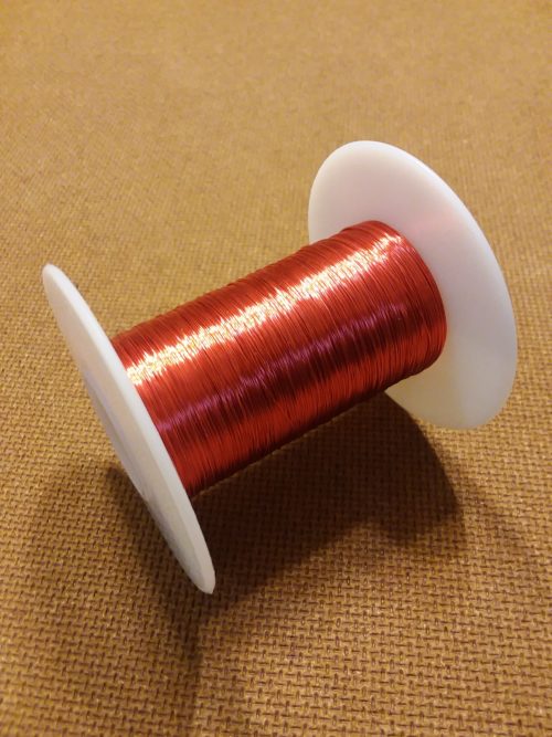 30 GAUGE. Magnet Wire. Enamel Coated Copper. Applications include: Ideal for making coils and electromagnets. Relays. Inductors. Radiofrequency. Solenoids. Small Transformers. Motors. Timers.