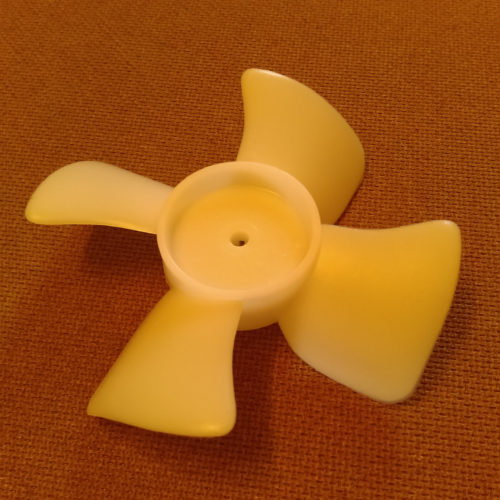 4 inch Plastic Fan Blade/Propeller. HVAC. Refrigeration. Cooling. Heating. CPU’s Heat Sinks. Water Cooling Solutions. Thermal Management. Thermal Solutions.