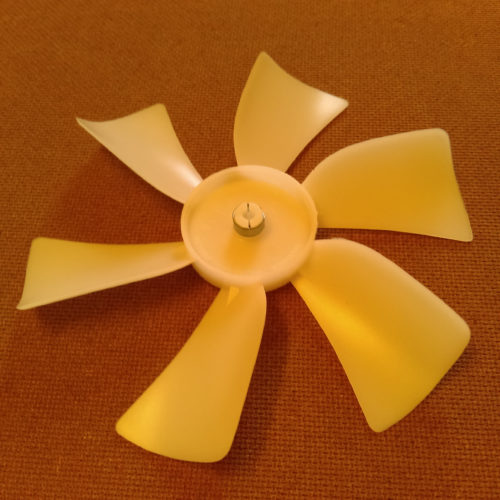 6 inch Plastic Fan Blade/Propeller. HVAC. Refrigeration. Cooling. Heating. CPU’s Heat Sinks. Water Cooling Solutions. Thermal Management. Thermal Solutions.