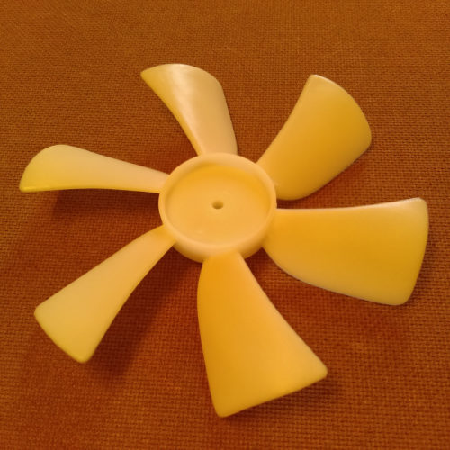 6 inch Plastic Fan Blade/Propeller. HVAC. Refrigeration. Cooling. Heating. CPU’s Heat Sinks. Water Cooling Solutions. Thermal Management. Thermal Solutions.